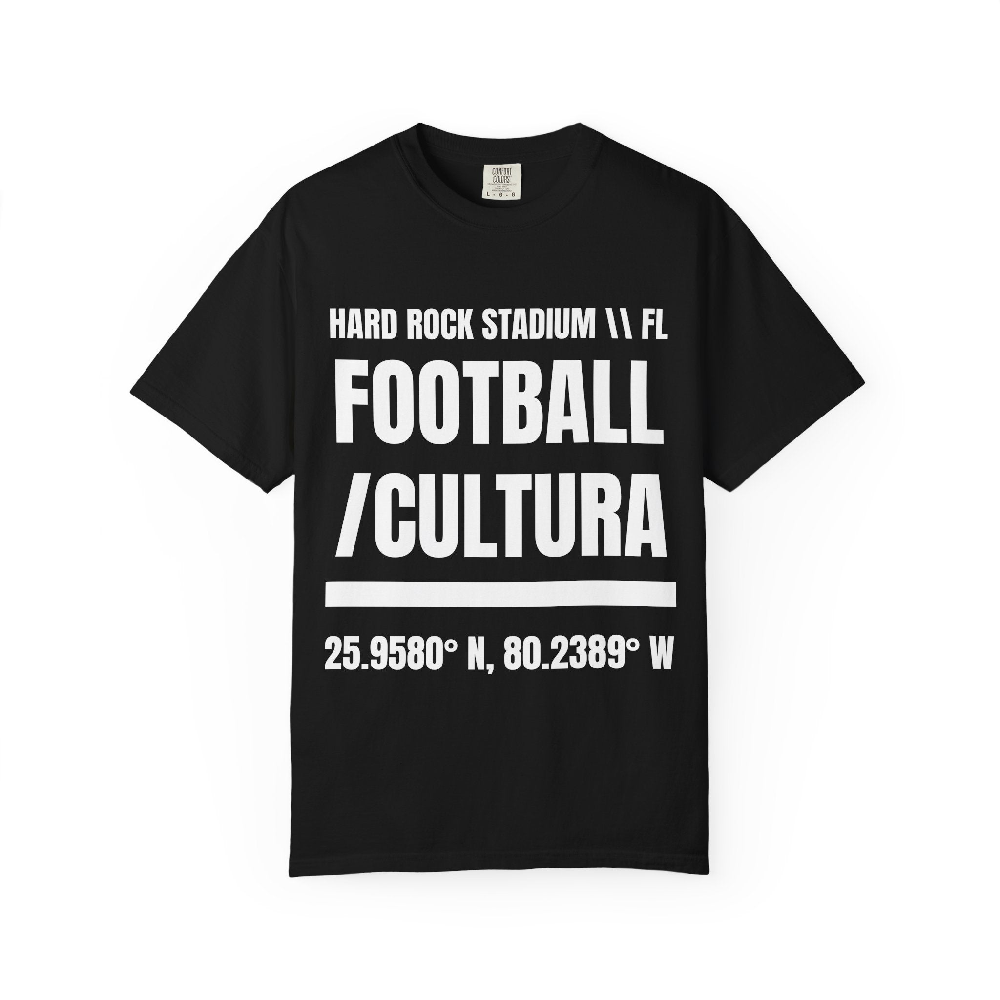 Hard Rock Stadium - Football Cultura Heavyweight Tee
