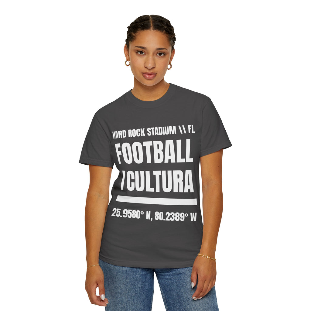 Hard Rock Stadium - Football Cultura Heavyweight Tee