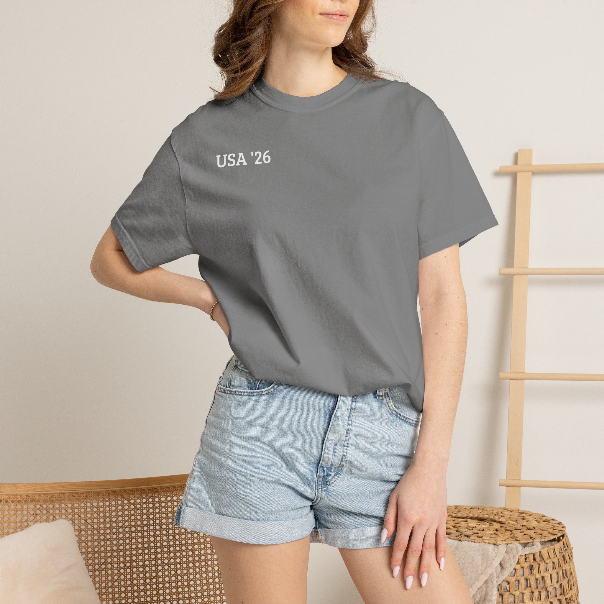 USA "Host Nation" Heavyweight Vintage Tee