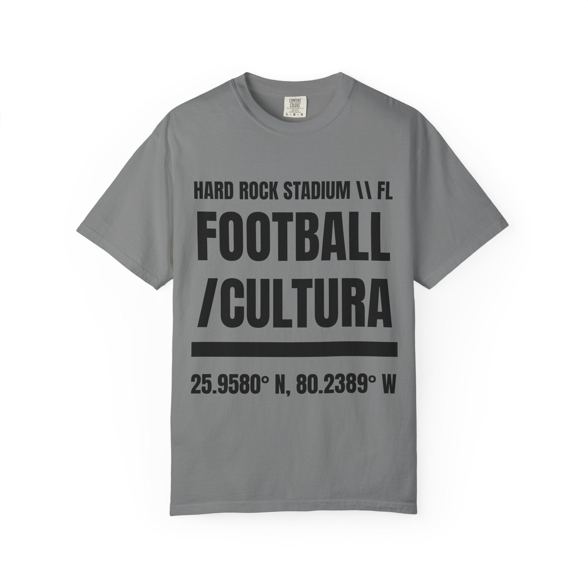 Hard Rock Stadium - Football Cultura Heavyweight Tee