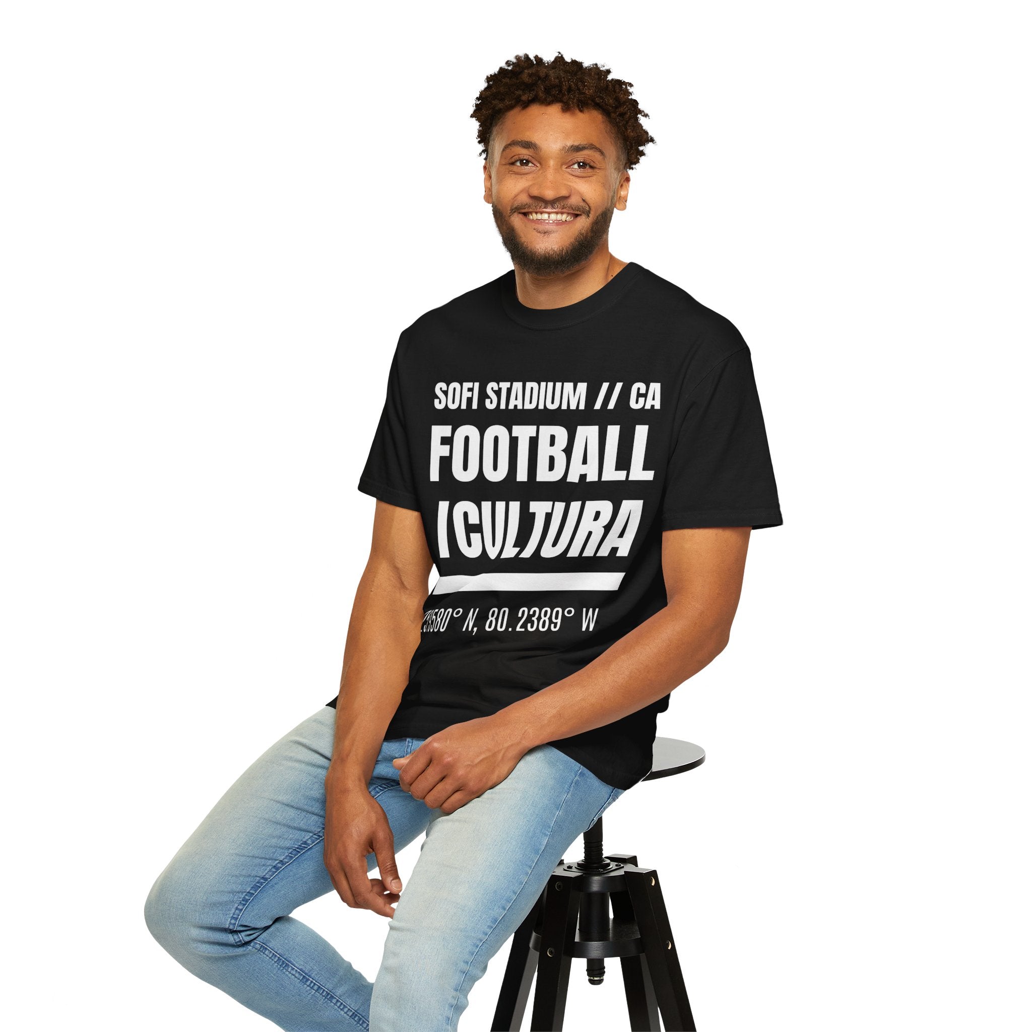 SoFi Stadium - Football Cultura Heavyweight Tee
