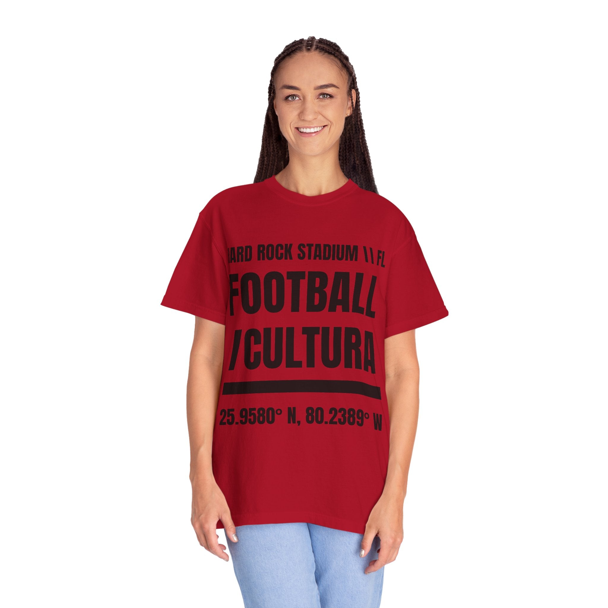 Hard Rock Stadium - Football Cultura Heavyweight Tee