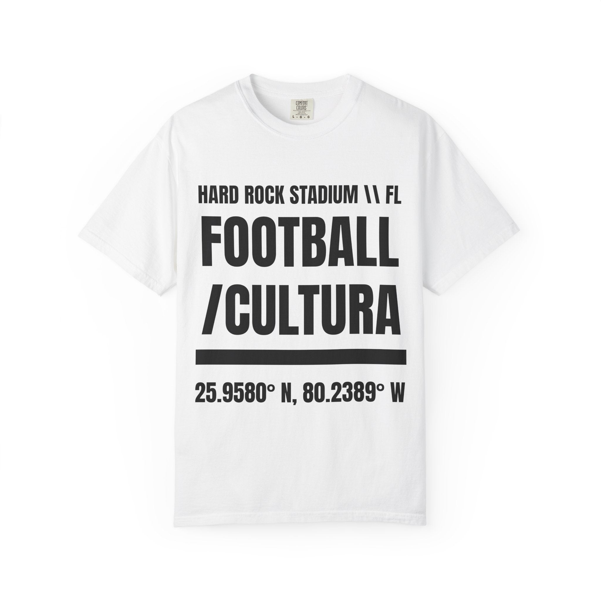 Hard Rock Stadium - Football Cultura Heavyweight Tee