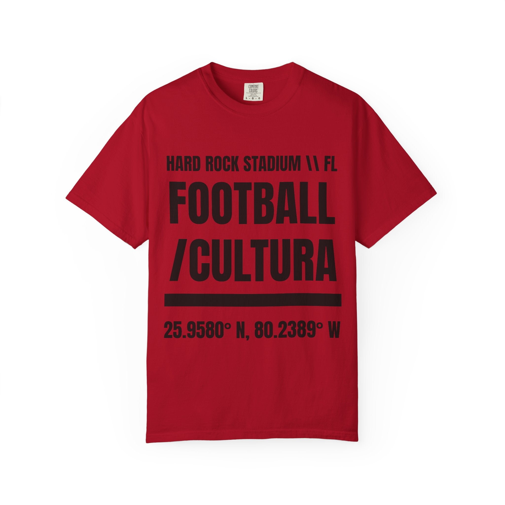 Hard Rock Stadium - Football Cultura Heavyweight Tee