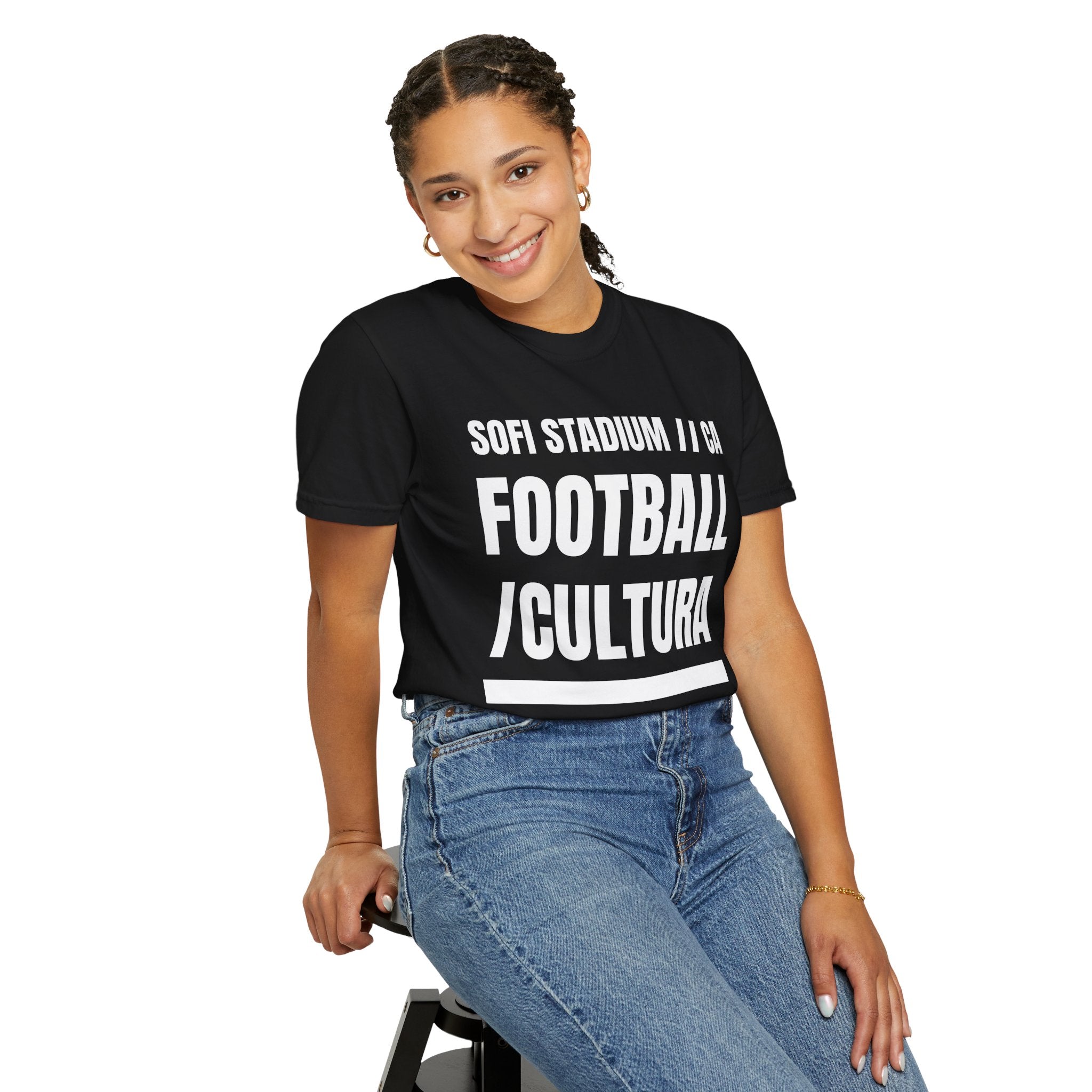 SoFi Stadium - Football Cultura Heavyweight Tee