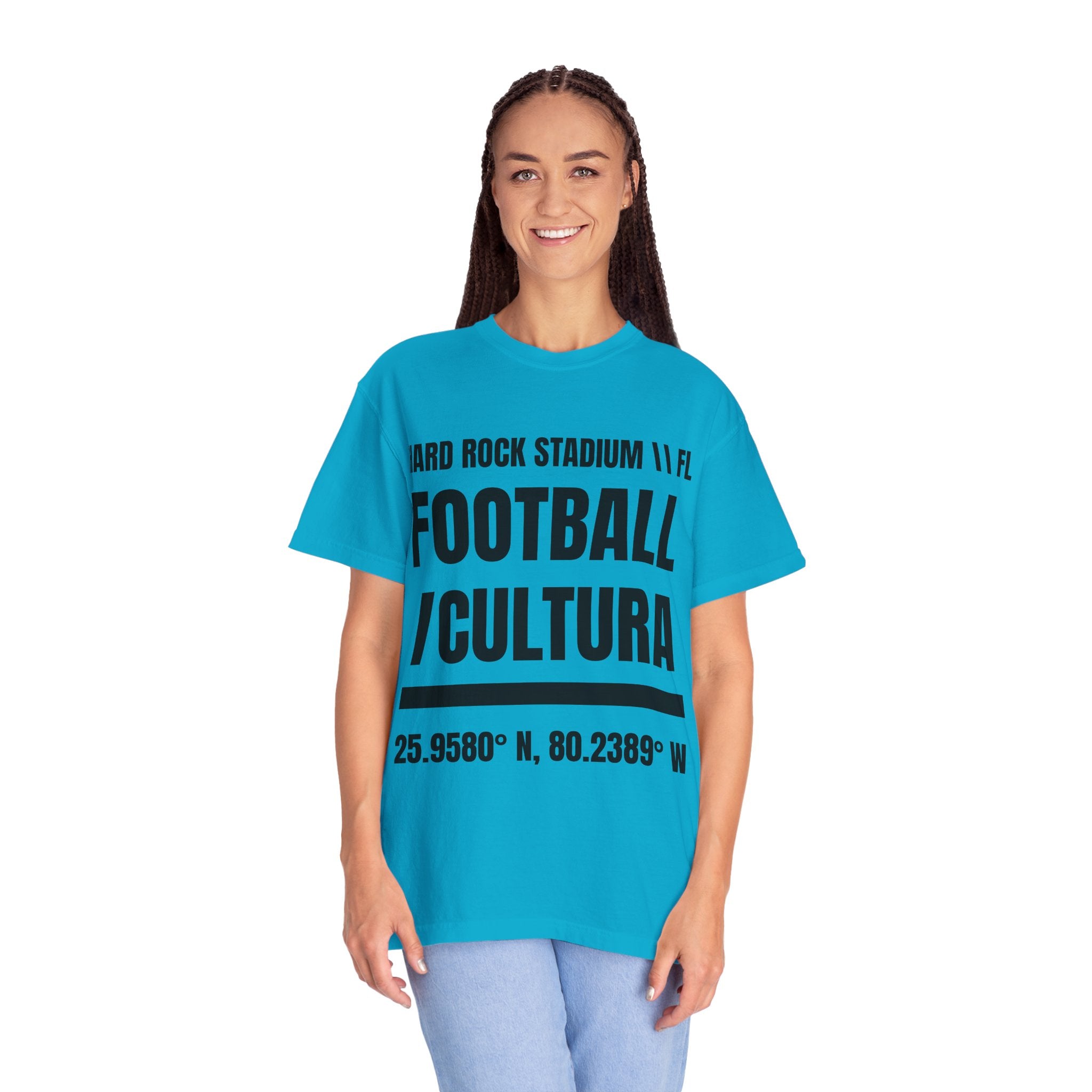 Hard Rock Stadium - Football Cultura Heavyweight Tee