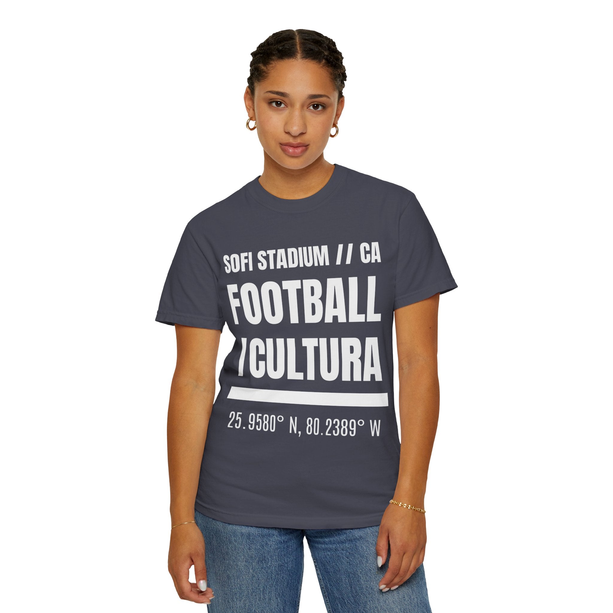 SoFi Stadium - Football Cultura Heavyweight Tee