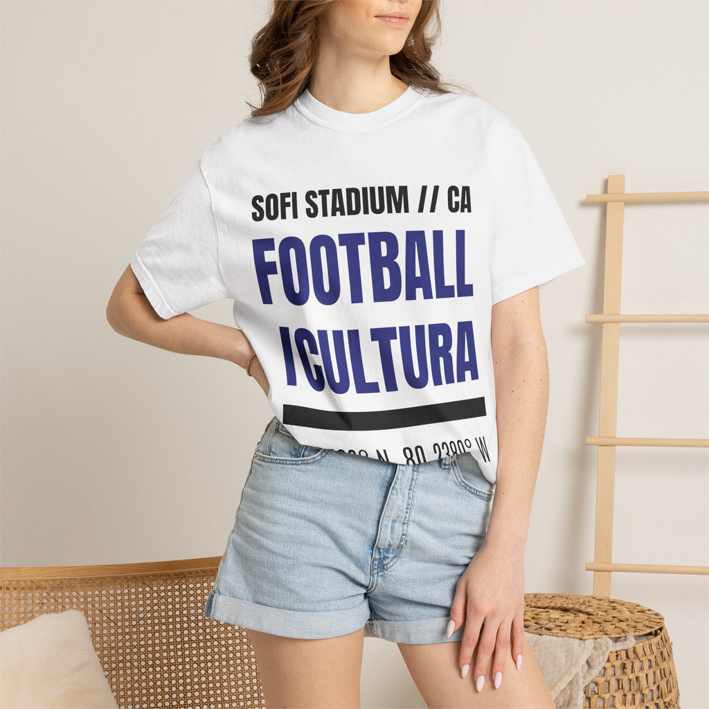 SoFi Stadium - Football Cultura Heavyweight Tee