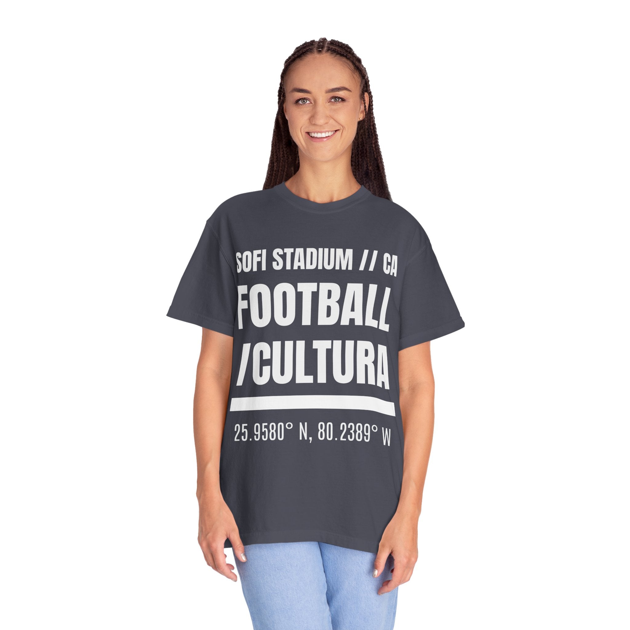 SoFi Stadium - Football Cultura Heavyweight Tee