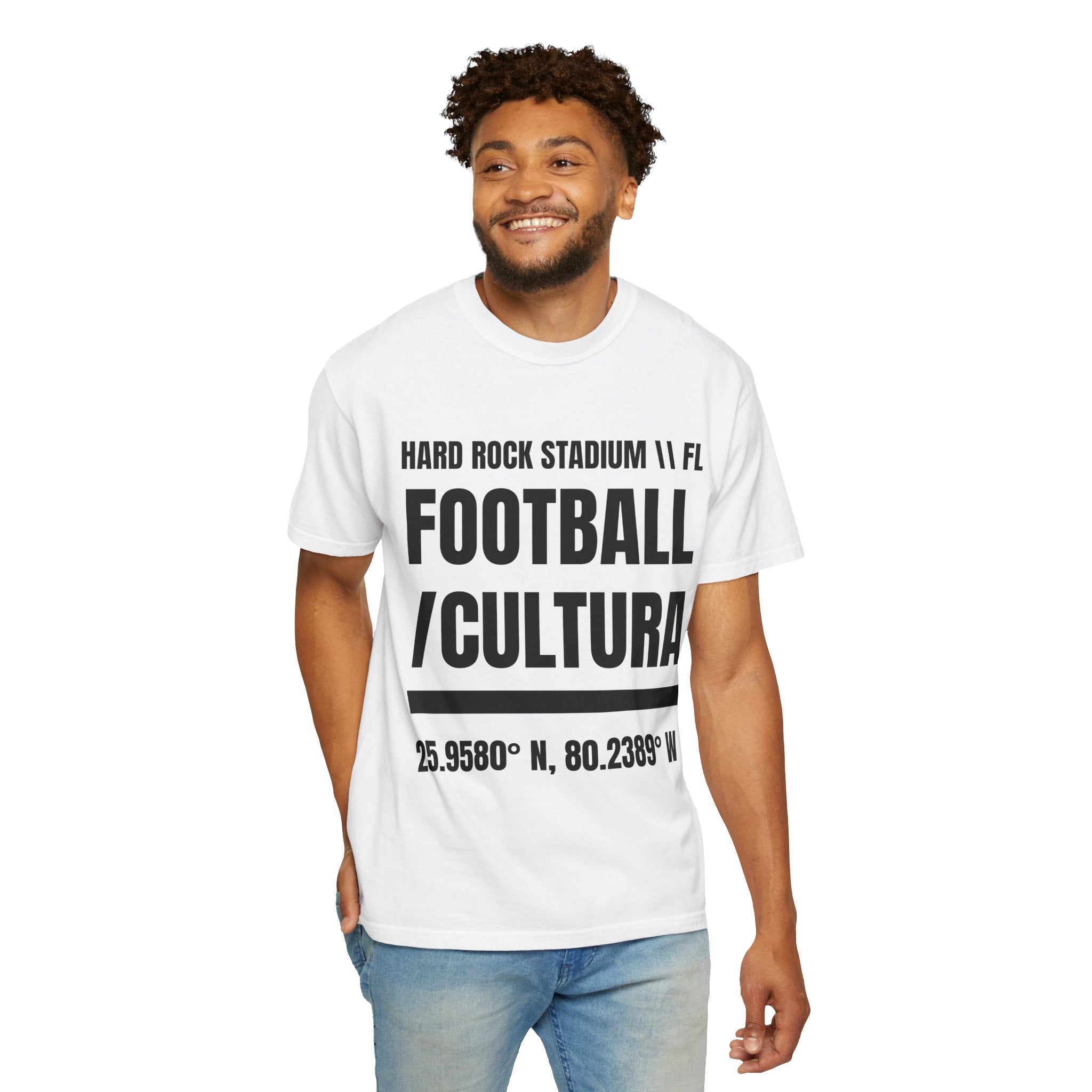 Hard Rock Stadium - Football Cultura Heavyweight Tee